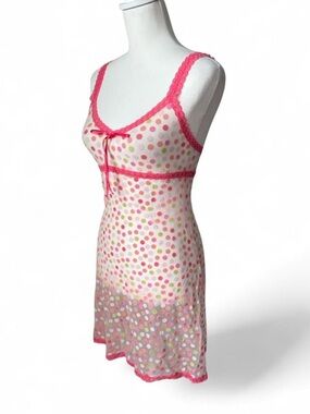 Cosabella Polka Dot Slip Dress